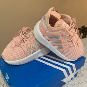 Adidas infant pink sneakers